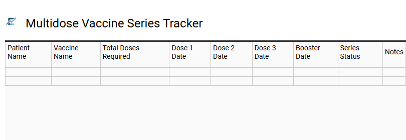 Multidose Vaccine Series Tracker